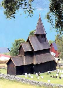 Chiesa di legno di Urnes. Photo  Per Eide / NTR