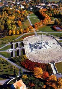 Il Parco Vigeland a Oslo. Photo :  Nancy Bundl